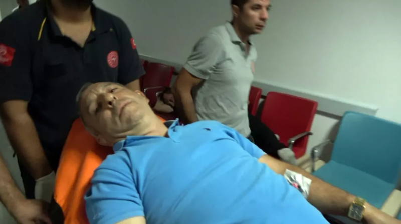 Kürəkən qayınatasına atəş açdı - VİDEO