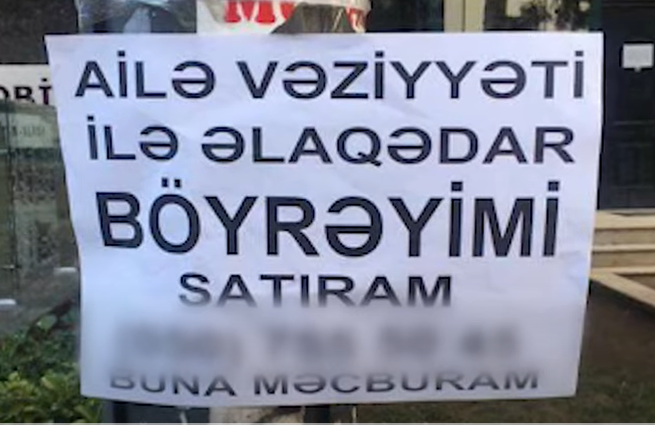 Orqan satışı elanlarını yayanlar kimlərdir? - VİDEO