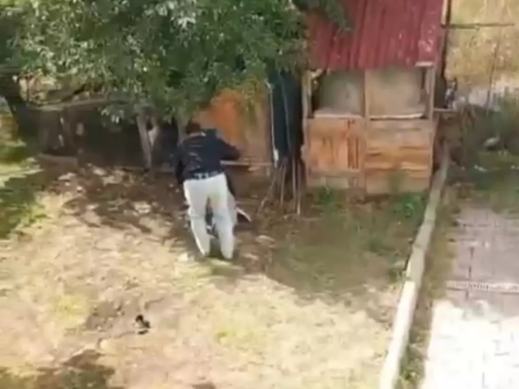 Eyni binada yaşayan ana və bacısını döydü – hadisə anı kameralara düşdü