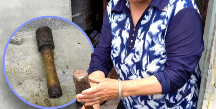 90 yaşlı qadın fermasında 20 il çəkic əvəzinə əl qumbarasından istifadə edib