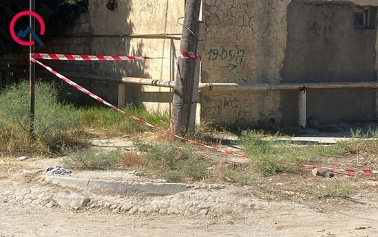 Ailəsini qorxudan kişi qumbaraları Qarabağdan gətiribmiş - Foto