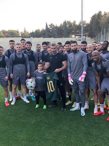 Qurban Qurbanov şəhid övladının arzusunu yerinə yetirdi - Fotolar