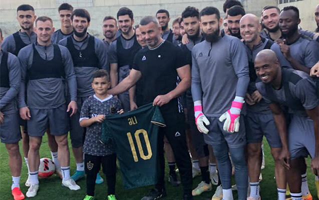 Qurban Qurbanov şəhid övladının arzusunu yerinə yetirdi - Fotolar