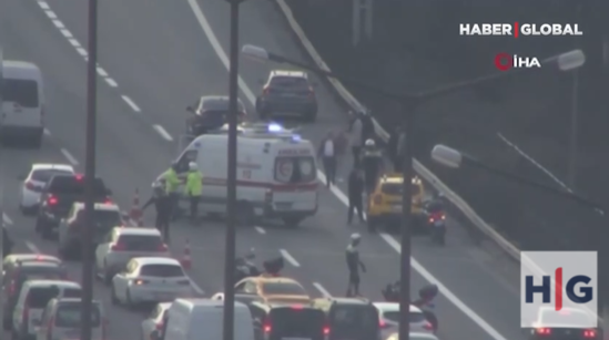 Türkiyədə yol qəzası oldu: 1 ölü, 1 yaralı