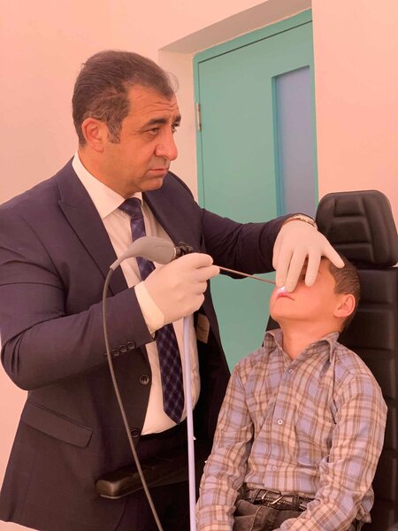 Doktor Məzahir Quliyevdən növbəti xeyirxah aksiya: 150-dən artıq Gəncə sakini pulsuz müayinə olundu