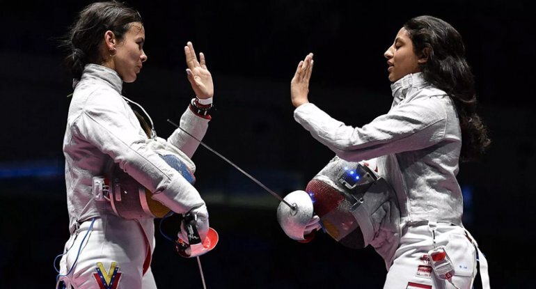 7 aylıq hamilə idmançı Paris Olimpiadasında iştirak etdi