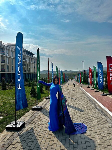 Xalq artisti Röya Ayxan "Füzuli Şəhəri Günü"ndə keçirilən konsertdə səhnəyə çıxdı