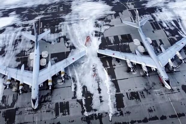 Rusiya aerodromuna dron hücumu: Ölənlər var