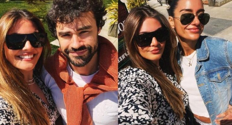 Van Dammın azərbaycanlı gəlini Malibuda istirahət edir - FOTOLAR