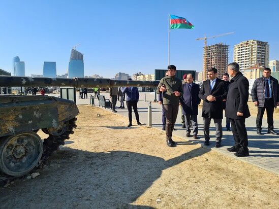 Selçuk Bayraktar Qənimətlər Parkında - FOTOLAR