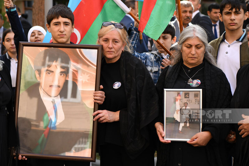 Daşaltıda 31 il sonra meyitinin qalıqları tapılan şəhidlə vida mərasimi başa çatıb - YENİLƏNİB - FOTO