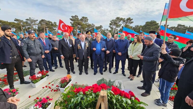 Suraxanıda antiterror tədbirlərində şəhid olanların 40 mərasimi keçirilib - Fotolar