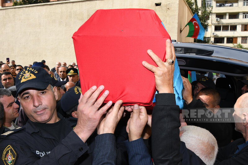 Daşaltıda 31 il sonra meyitinin qalıqları tapılan şəhidlə vida mərasimi başa çatıb - YENİLƏNİB - FOTO