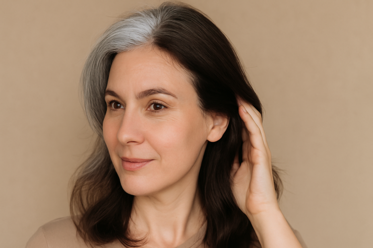 Ağ saçları 15 günə öz rənginə qaytarır - Saç boyasına son