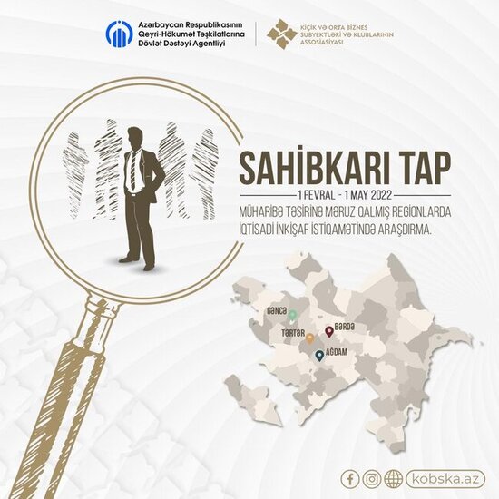 "Sahibkarı TAP" layihəsi yekunlaşır