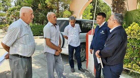 Hacıqabul sakinləri "Səyyar qəbul otağı"nın imkanlarından istifadə ediblər