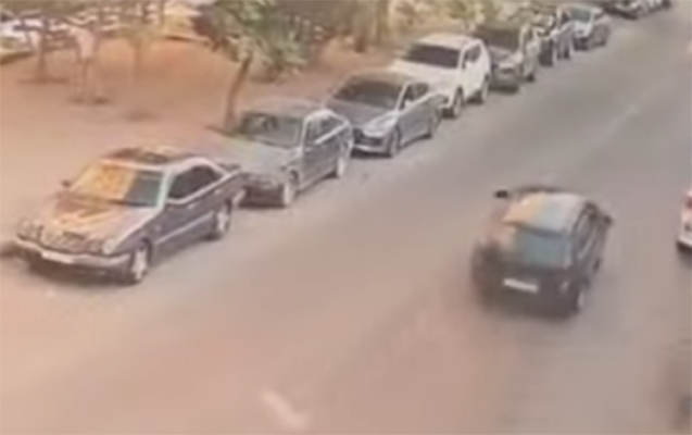 "Saxla" əmrinə tabe olmayan sürücü həbs edildi - Video