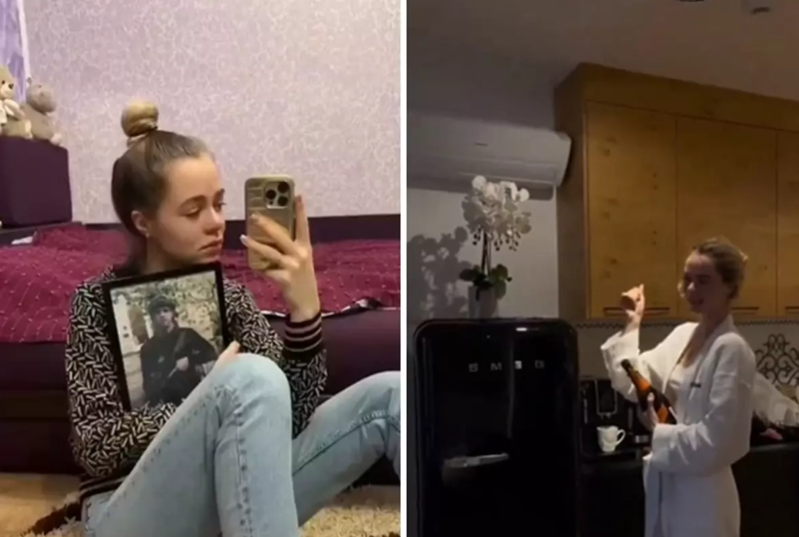 Müharibədə ərini itirən qadının dəyişimi qalmaqala səbəb oldu! - VİDEO