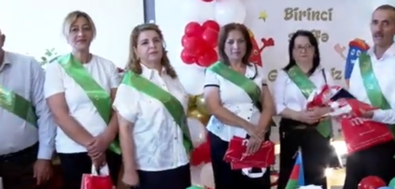 Məktəbə 50 il əvvəlki həvəslə gəldilər: yarım əsrdən sonra doğma məkanda GÖRÜŞDÜLƏR - VİDEO