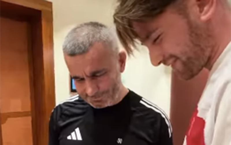 Qurban Qurbanova sürpriz etdilər - Video