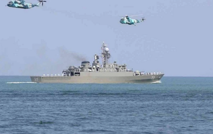 İran Xəzərdə hərbi təlimlər keçirib