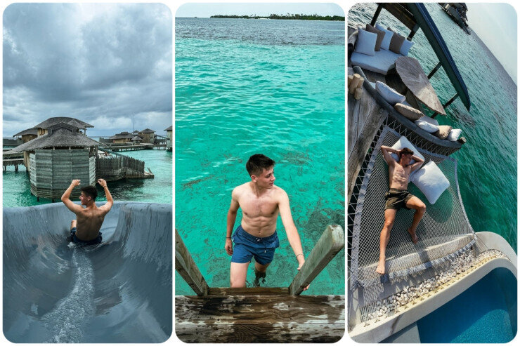 Arda Gülərin ​​Maldiv adalarında DƏNİZ KEFİ