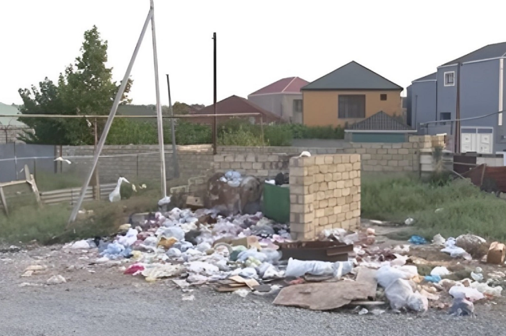 Masazırda zibil tullantıları həftələrlə daşınmır - İDDİA