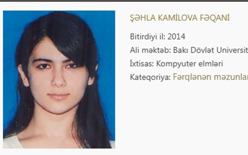 Güllələnən müəllim yüksək nəticələr göstəribmiş - Foto