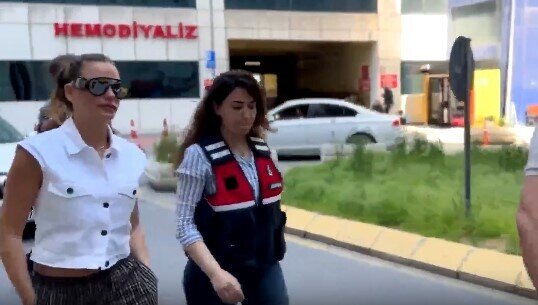 Serenay Sarıkaya sərbəst buraxıldı - VİDEO