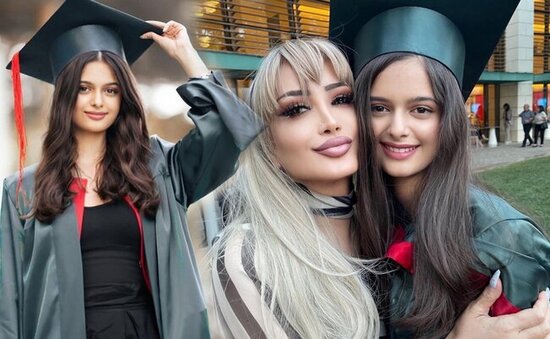 Məleykə Əsədovanın qızı məzun oldu - FOTOLAR