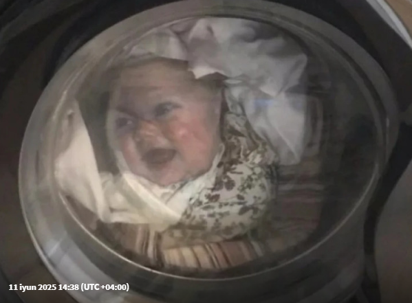 Yeni doğulan körpəsini paltaryuyan maşına atıb öldürdü