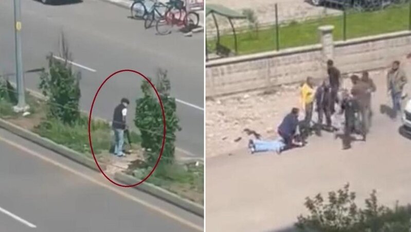 Məktəb yaxınlığında silahlı insident - ard-arda atəş açıldı