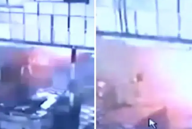 Silah-sursat fabrikində partlayış baş verdi - VİDEO