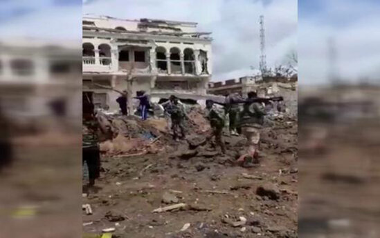 Otelə bombalı hücum oldu