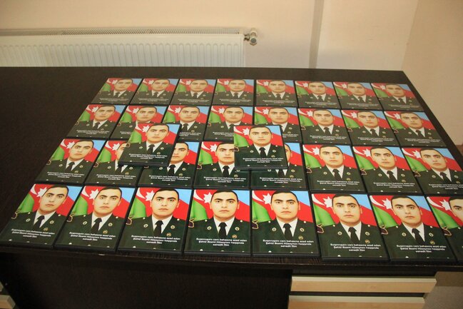 "Suqovuşanı canı bahasına azad edən Şəhid Əzəmi Hüseynov haqqında sənədli film" təqdim olundu - MİNGƏÇEVİRDƏ