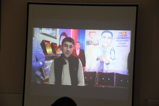 "Suqovuşanı canı bahasına azad edən Şəhid Əzəmi Hüseynov haqqında sənədli film" təqdim olundu - MİNGƏÇEVİRDƏ