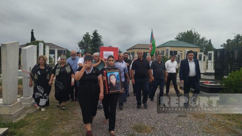 Bərdədə Birinci Qarabağ müharibəsinin mülki şəhidi Təranə Zeynalova dəfn edilib - YENİLƏNİB