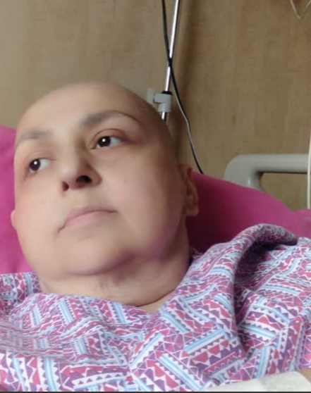 Xərçəngdən əziyyət çəkən "Toppuş bacı" nın xəstəxanadan görüntüləri YAYILDI - FOTO