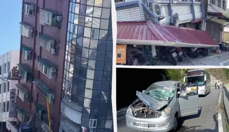 Tayvandakı zəlzələdə xəsarət alanların sayı mini keçib