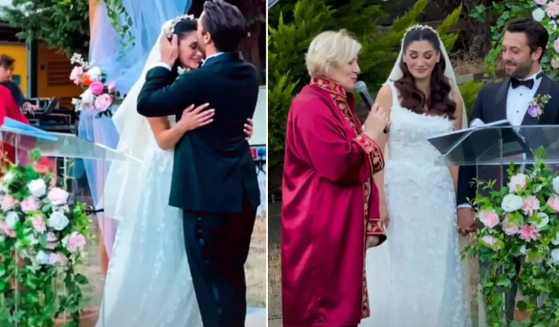 "Akasya Durağı"nın Zeynosu 14 illik sevgilisi ilə evləndi