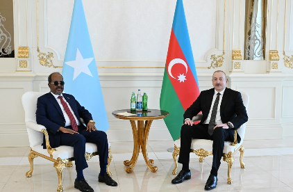 Azərbaycan və Somali prezidentlərinin təkbətək görüşü olub
