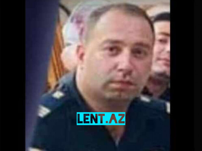 Ötən gün təlimdə ölən polisin FOTOsu