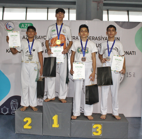 Şəhid övladı Kapoeyra üzrə yarışda Republika Birincisi oldu - FOTO