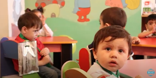 Uşaqların Beynəlxalq Müdafiəsi günü 165 nömrəli bağçada belə qeyd olundu - VİDEO