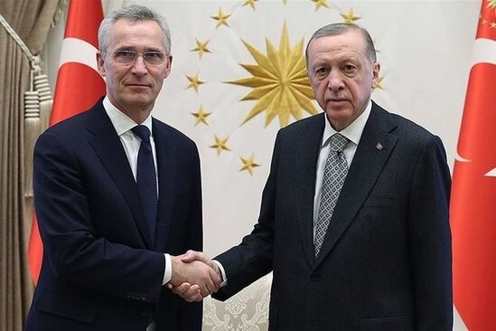 Ərdoğan NATO-nun baş katibini qəbul edib