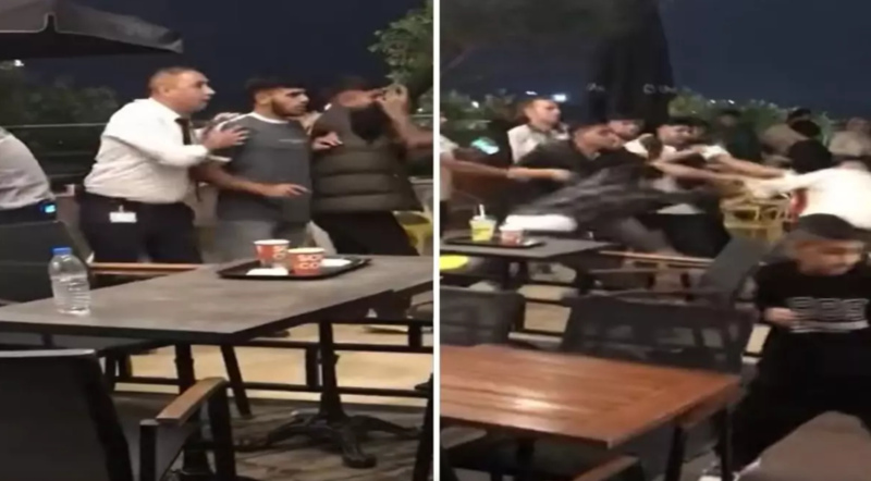 Məşhur ticarət mərkəzində kütləvi dava – təhlükəsizlik əməkdaşları müdaxilə etdi - VİDEO