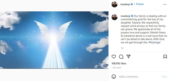 Məşhur reperin qızı öldü - FOTO