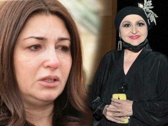 Dilarə Əliyeva göz yaşına boğuldu: "Bizi yetim qoyub, getdin"