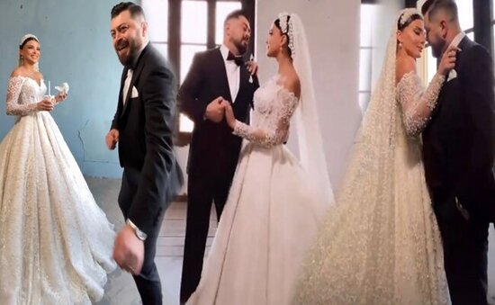 "Qurd" və Leylanın toy görüntüləri