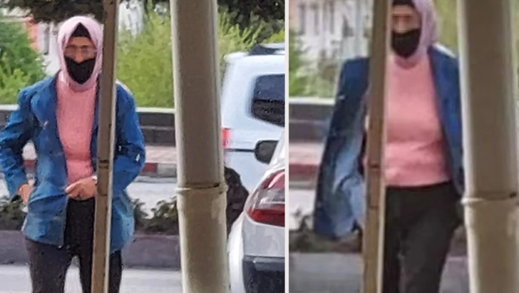 Məktəbin ətrafında qadın paltarı geyinmiş kişi dolaşır, sən demə